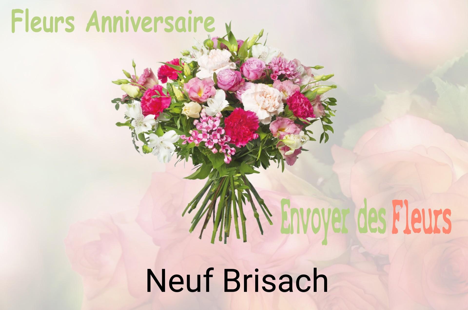 Bouquet de fleurs d’anniversaire livré à Neuf-Brisach